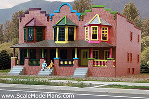 Model Railway structure plans O scale